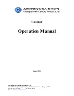 T-ROBOT T-Robot-O Operation Manual preview