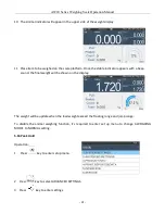 Preview for 46 page of T Scale AW20 Operation Manual