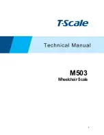 Preview for 1 page of T Scale M503 Series Technical Manual