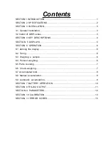 Preview for 3 page of T Scale QHW 15 User Manual