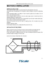 Preview for 5 page of T Scale ROW Series User Manual