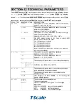 Preview for 20 page of T Scale ROW Series User Manual