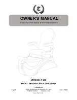 T-SPA BRIANNA T-200 Owner'S Manual preview
