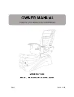 T-SPA T-800 VERSION 4 Manual preview