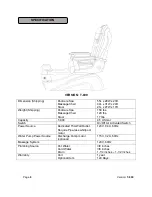 Preview for 8 page of T-SPA T-800 VERSION 4 Manual