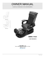 T-SPA T-818 Owner'S Manual preview
