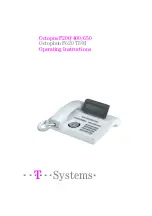 T Systems Octopus F200 Operating Instructions Manual preview