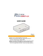 Предварительный просмотр 1 страницы T3 Motion MotionTrak 330 4CH User Manual