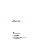 Preview for 52 page of T3 Motion MotionTrak 330 User Manual