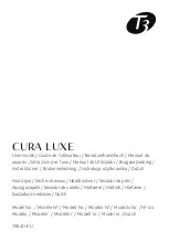 Preview for 1 page of T3 CURA LUXE User Manual