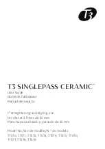 T3 SINGLEPASS CERAMIC 77570 User Manual preview