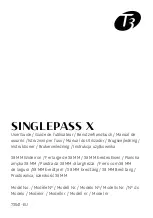 Preview for 1 page of T3 SinglePass X User Manual