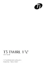 T3 Twirl 1 1/4" User Manual preview