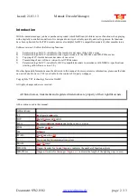 Предварительный просмотр 2 страницы T4T Decoder Manager Manual