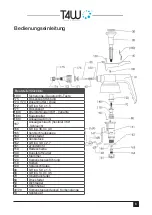 Preview for 6 page of T4W 59352 Operation Manual