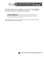 Preview for 7 page of T4W TW-2B Operation Manual