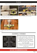 Preview for 17 page of TA HORIZONS STOL X Assembly & Instruction Manual