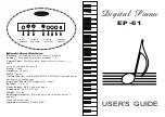 Ta Horng EP-61 User Manual preview