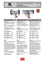 Preview for 1 page of TA Hydronics STAF-SG Series Manual