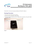 Предварительный просмотр 1 страницы TA Instruments TMA Q400 Manual