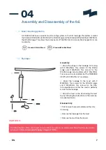 Preview for 7 page of TAAROA JOY ALU 90 User Manual