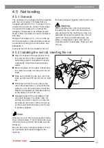 Предварительный просмотр 31 страницы Taarup BIO+ B4000 Operator'S Manual