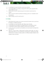 Preview for 6 page of Tab R2428 Operation Manual