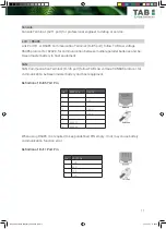 Preview for 11 page of Tab R2428 Operation Manual