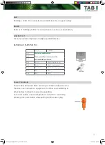 Preview for 13 page of Tab R4824 Operation Manual