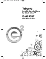 Tabeoke iSM395BT Instruction Manual preview