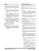 Preview for 3 page of Taber 1700 Operating Instructions Manual