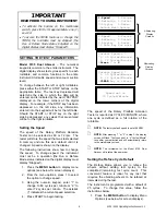 Preview for 9 page of Taber 5135 Operating Instructions Manual