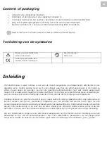 Preview for 4 page of TABLE HEATERS GOLD Operating Manual