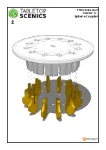 Preview for 2 page of Tabletop Scenics Sector 3 Sphere Couplet Assembly Manual