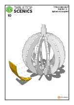 Preview for 10 page of Tabletop Scenics Sector 3 Sphere Couplet Assembly Manual