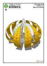 Preview for 12 page of Tabletop Scenics Sector 3 Sphere Couplet Assembly Manual