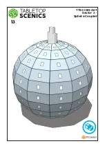 Preview for 13 page of Tabletop Scenics Sector 3 Sphere Couplet Assembly Manual