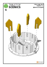 Preview for 16 page of Tabletop Scenics Sector 3 Sphere Couplet Assembly Manual