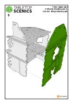 Предварительный просмотр 10 страницы Tabletop Scenics TTSC-WAR-081 Instruction Manual