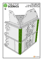 Предварительный просмотр 14 страницы Tabletop Scenics TTSC-WAR-081 Instruction Manual