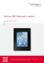 TabLines TWE Mounting Instructions предпросмотр