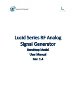 Tabor Electronics Lucid LS1291B User Manual preview