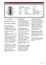 Preview for 5 page of TAC Forta M400 Manual