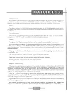 Preview for 6 page of TAC Matchless Manual