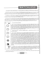 Preview for 14 page of TAC Matchless Manual