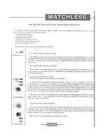 Preview for 18 page of TAC Matchless Manual