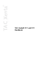 Предварительный просмотр 3 страницы TAC Xenta 511 Handbook