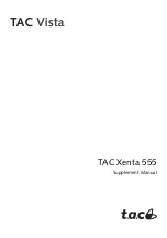 Предварительный просмотр 3 страницы TAC Xenta 555 Supplement Manual