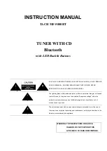 Preview for 1 page of TACH MF-5000BT Instruction Manual