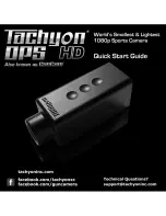 Tachyon OPS HD Quick Start Manual preview